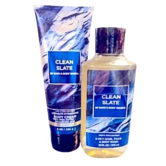 Clean Slate Bath & Body Works‎ 2 Piece Set New - Picture 1 of 1
